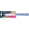 Нож столовый OPINEL №112, деревянная рукоять, блистер, нержавеющая сталь, голубой 001917